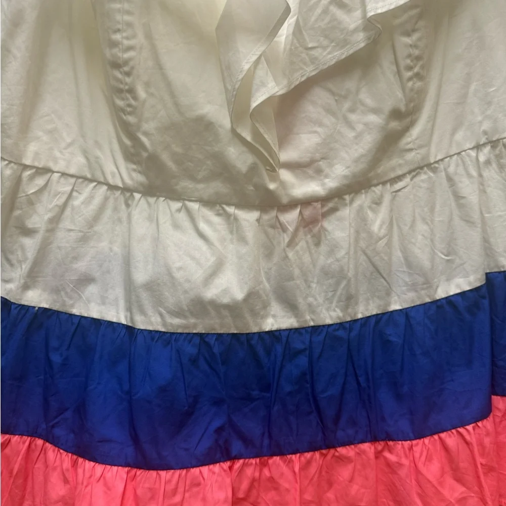 NWT Lilly Pulitzer Emie Ruffle Top Size 14 - Picture 3 of 5